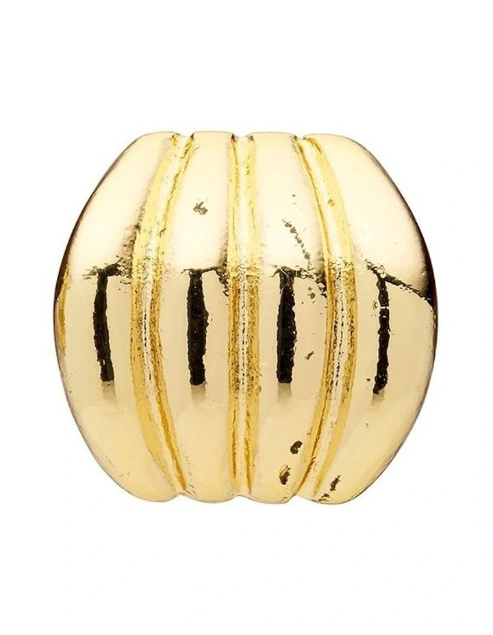 Modern Stud Clip-On Earrings in Gold image 5