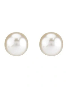 Earring 6mm in Pearl