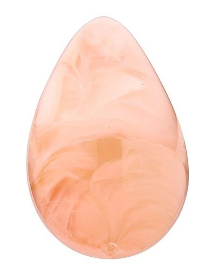 Teardrop Earrings in Blush image 3