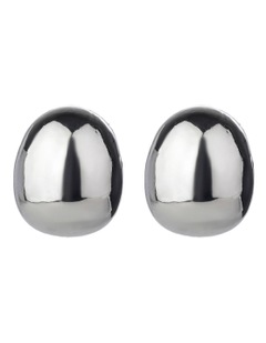 Gregory Ladner GJED042M Dome Earrings in Silver