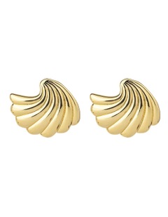 Gregory Ladner GJED007M Shell Earrings in Gold