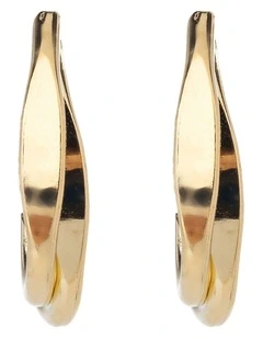 GJED037D - Hoop Earrings in Gold