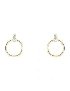 Matchstick Ring Earring in Multi