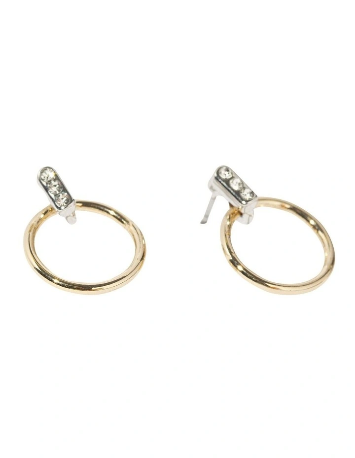 Matchstick Ring Earring in Multi image 2