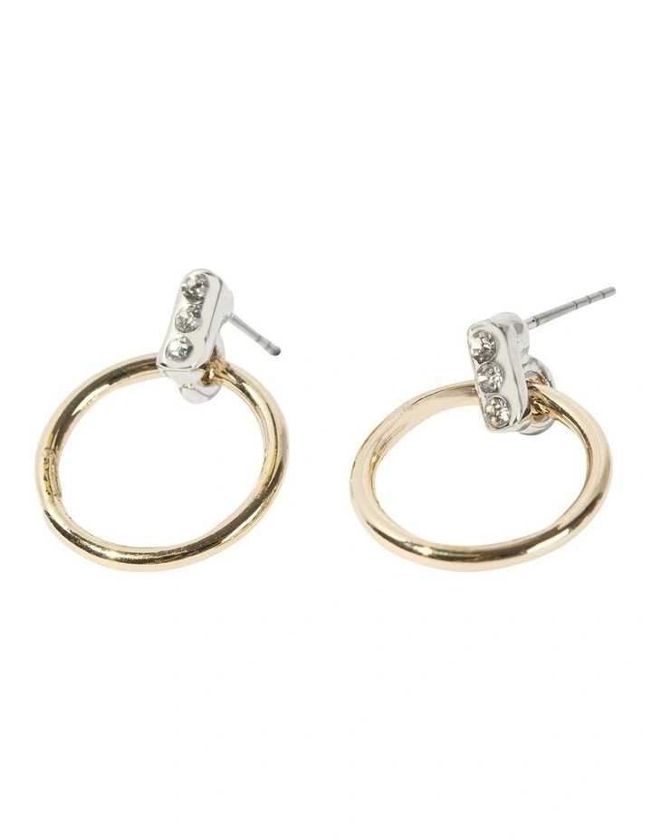 Matchstick Ring Earring in Multi image 3