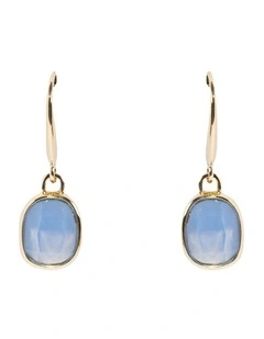 Serene Dangle Earrings in Blue