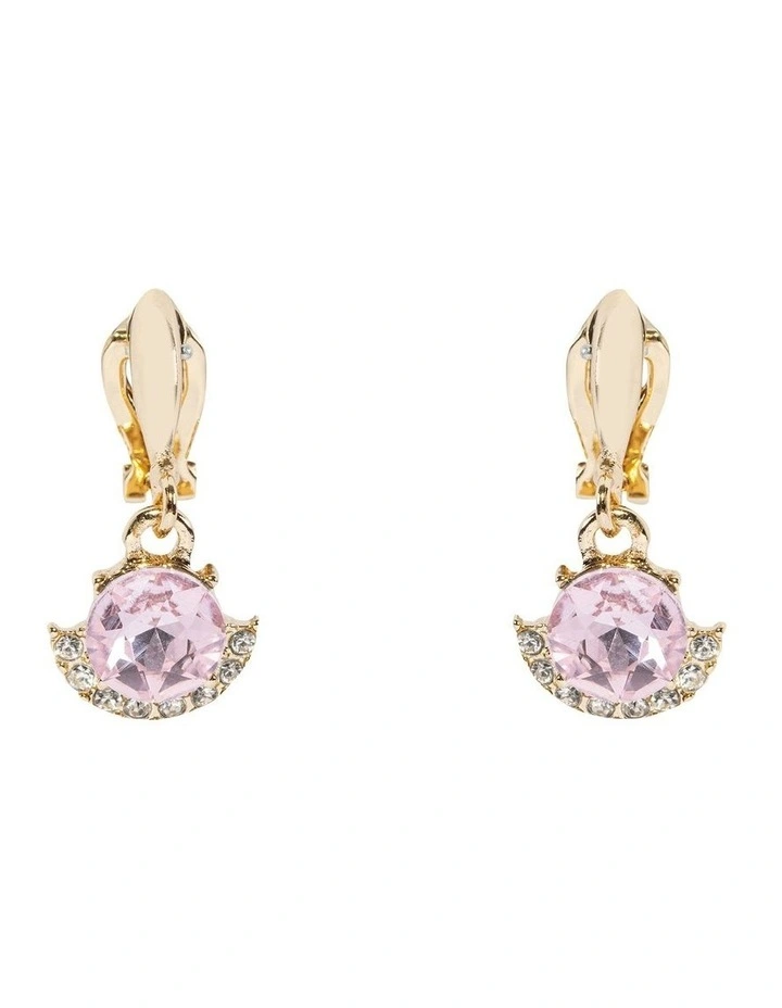 Nouveau Clip On Earrings in Multi image 1