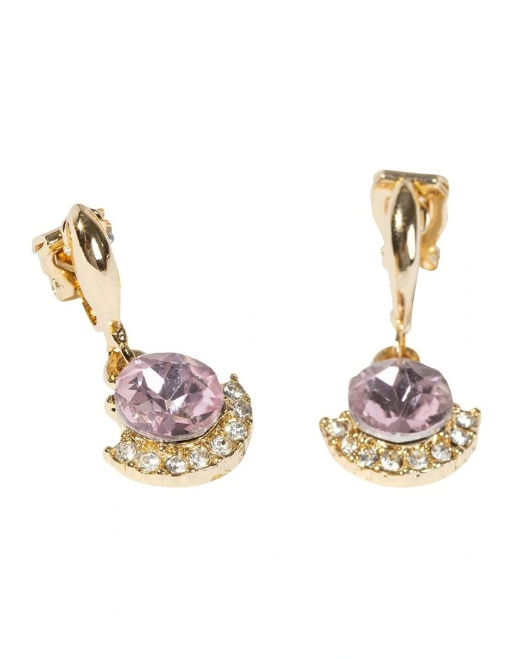 Nouveau Clip On Earrings in Multi image 2