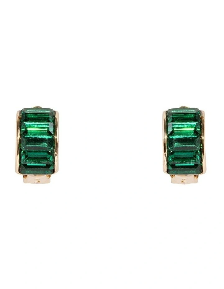 Moulin Earrings in Green image 1
