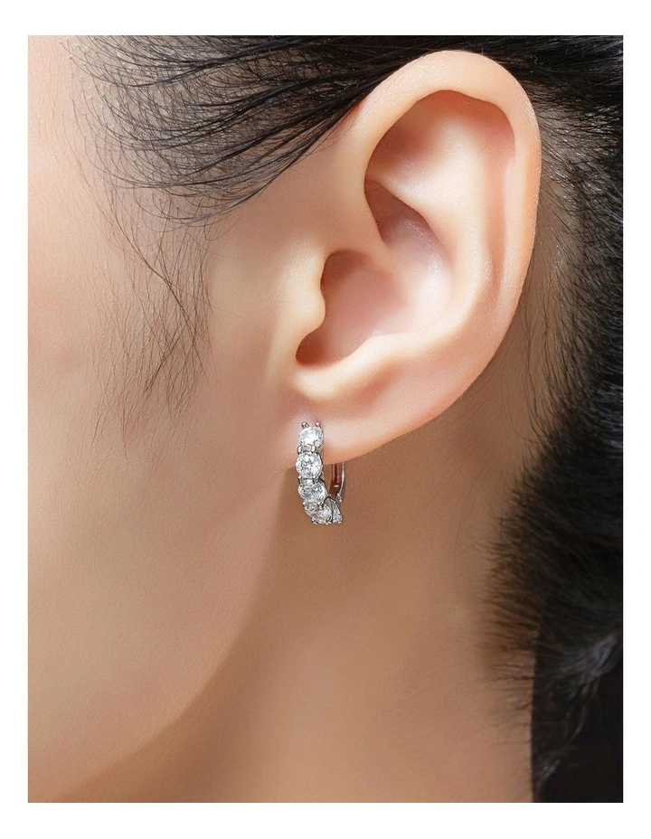 GJEE107M - CZ HUGGIES image 3
