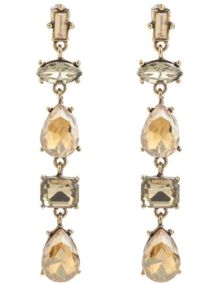 Drop Earrings GJEC051M in Champagne image 1