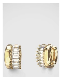 Guess Jewellery Les Baguettes Gold Earrings