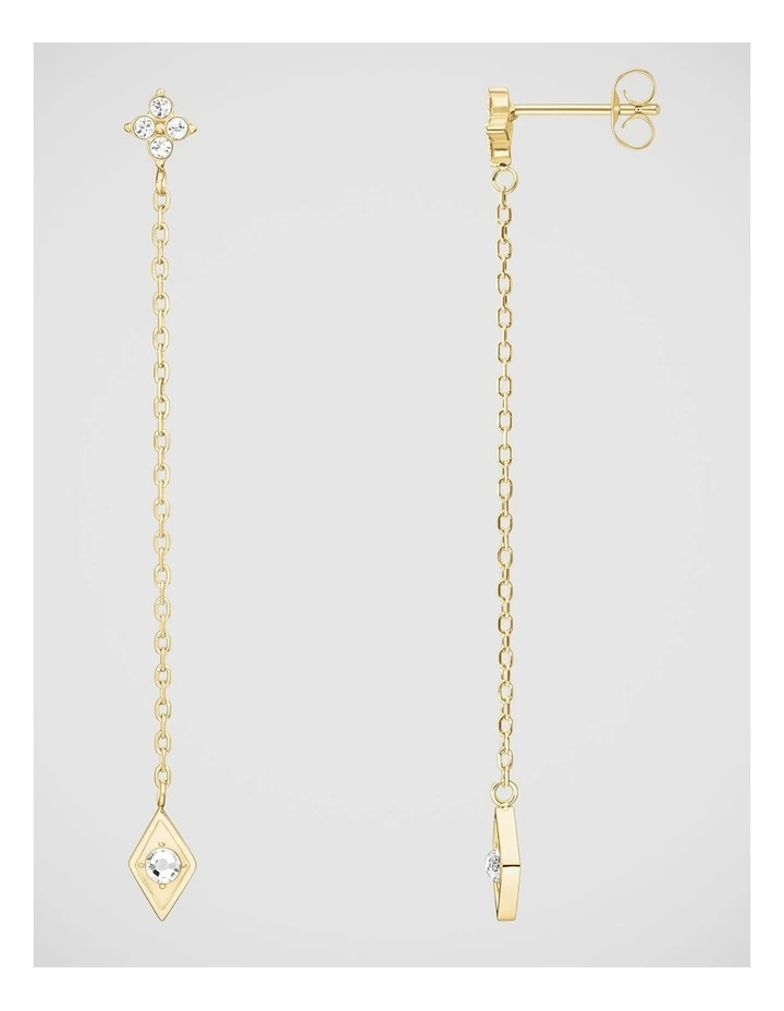 Rosefield Jewellery Diamond Star Gold Earrings image 4