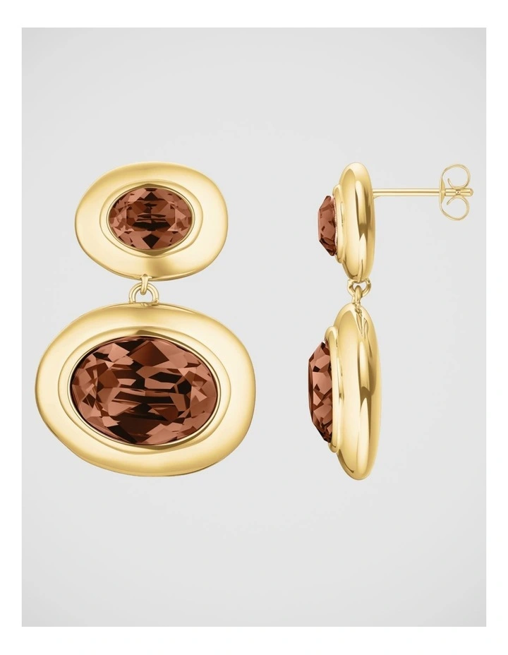 Rosefield Jewellery Mocha Gold Earrings image 3