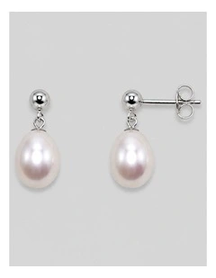 Pure Elements Silver Drop Earrings M0455AE002