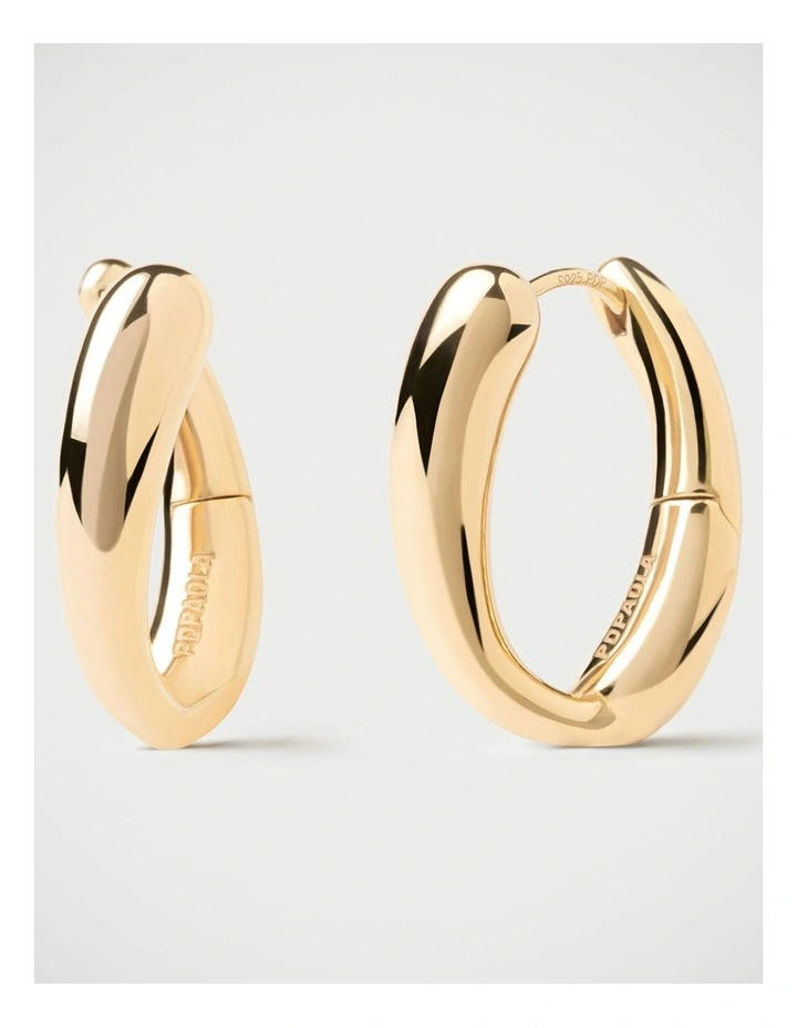 PDPAOLA Helix Hoop Earring ARB1-E15-U Gold image 1