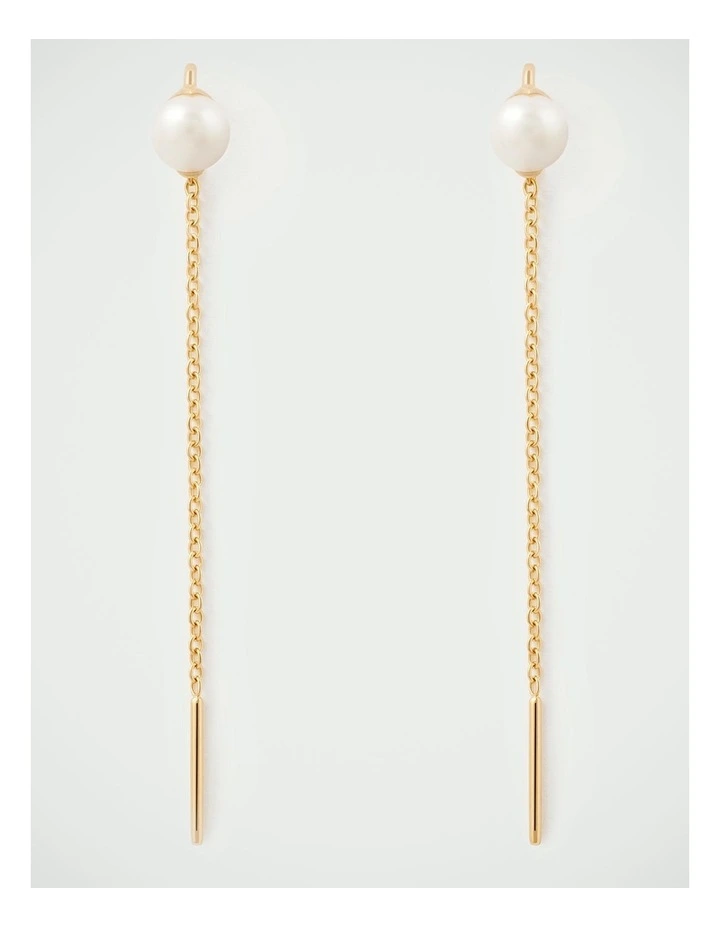 PDPAOLA La Perla Lyra Earrings ARB1-G57-U Gold image 1
