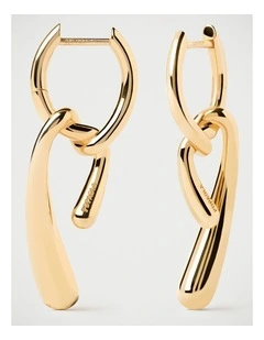 PDPAOLA Twist Hoops ARB1-D27-U Gold