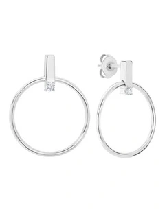 Delta Sterling Silver Earrings