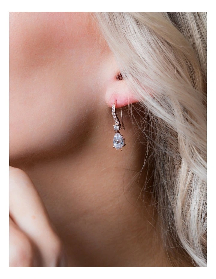 Georgini Iconic Bride Penelope Rose Gold Earring main image 1