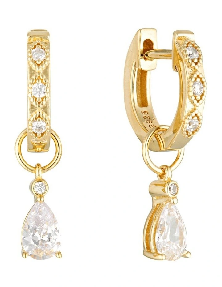 Sherbert Shimmer Gold Earrings image 1