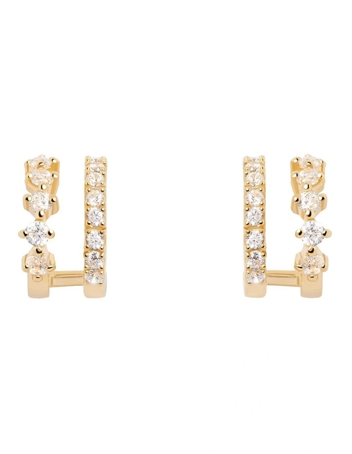 Rubi Earrings in Gold image 1