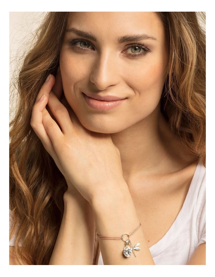 Club Dragonfly Charm Pendent in Silver image 2