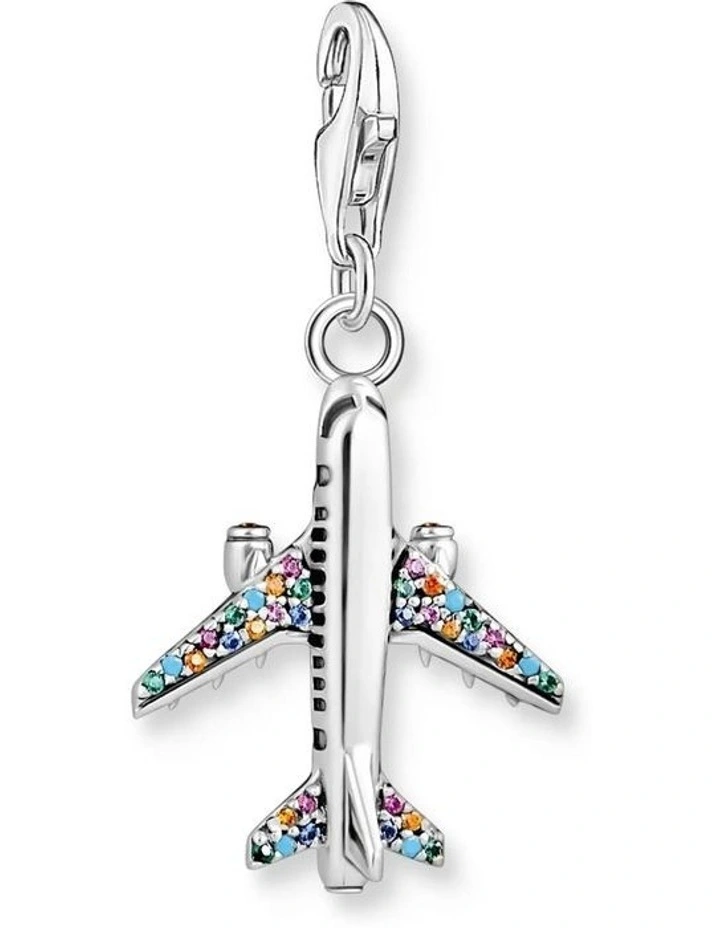 Club Areoplane Charm in Silver image 1