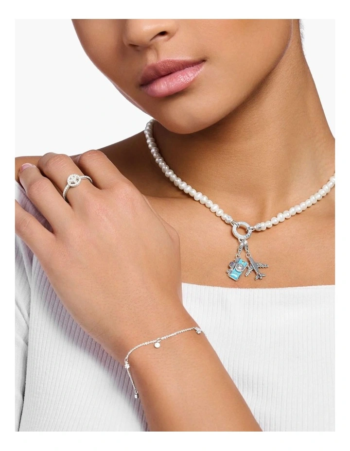 Club Areoplane Charm in Silver image 3