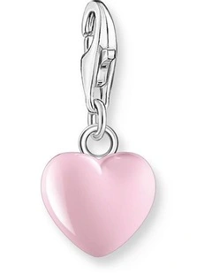 Club Heart Charm in Silver