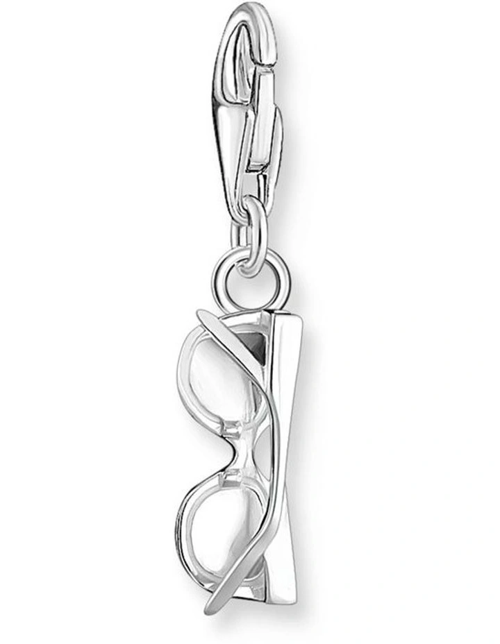Club Sunglasses Charm in SIlver image 2