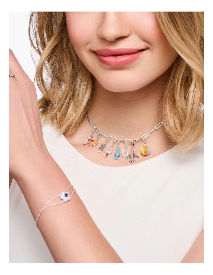 Club Sunglasses Charm in SIlver image 3