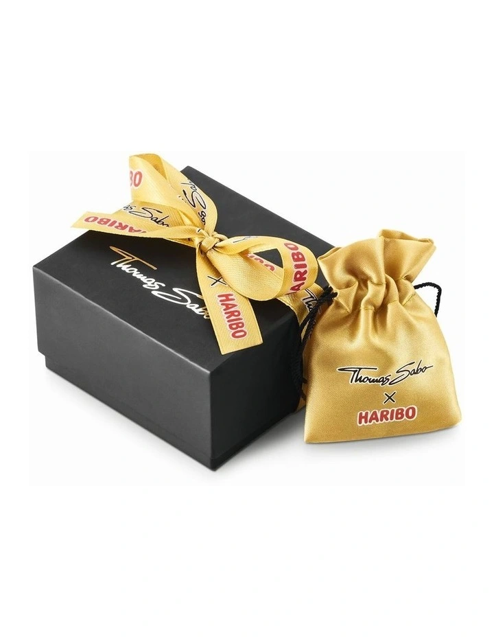 Club Haribo Bear Charm in Blue/Silver image 5