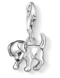 Club Puppy Charm in Silver