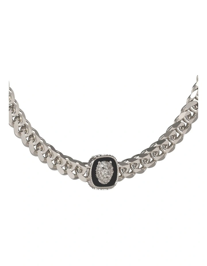 Lion King Necklace in Silver image 2