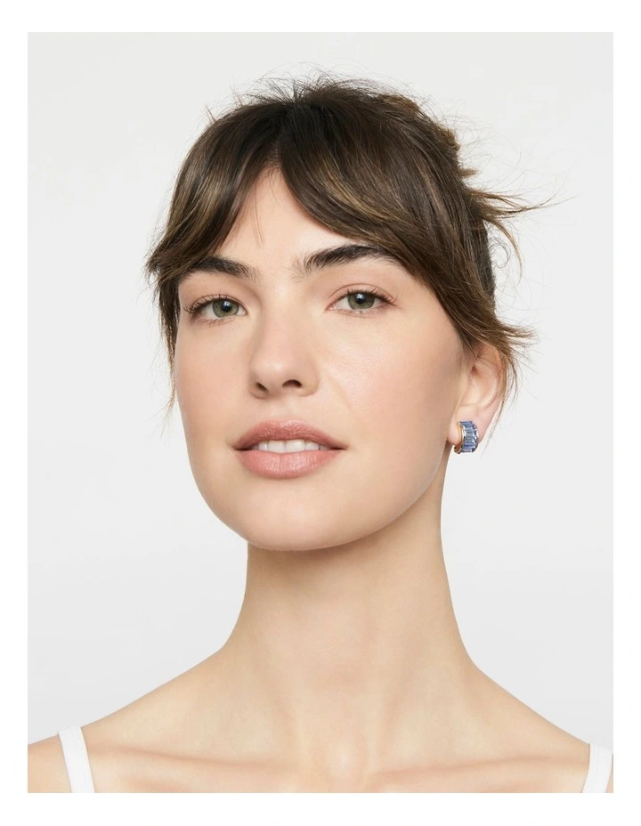 Moulin Clip On Earrings in Blue image 5
