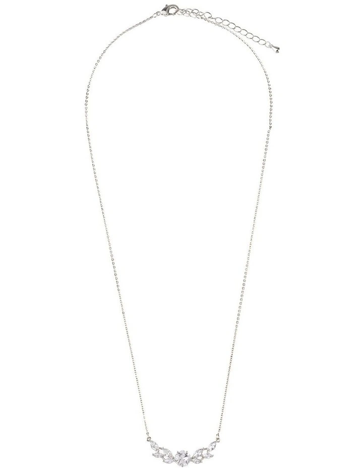 Fine Chain CZ Necklace image 1