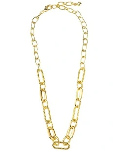 Large Chain Link Necklace