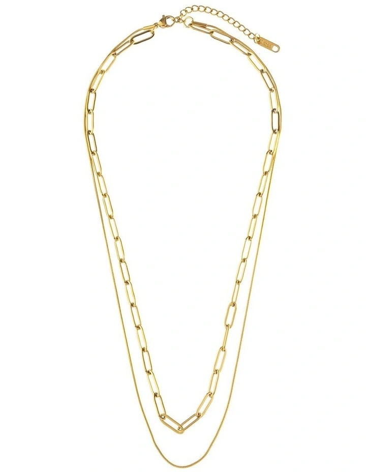 Layered Chain Necklace image 1