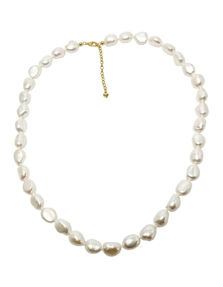 Unique Baroque Pearl Necklace image 1
