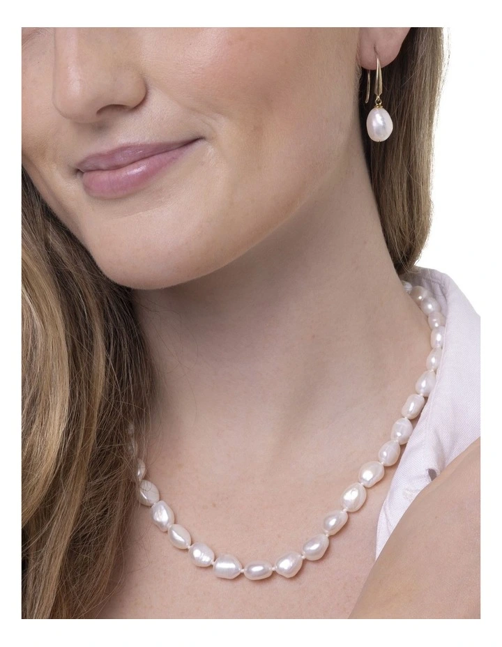 Unique Baroque Pearl Necklace image 2