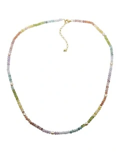 Gemstone Necklace in Multi