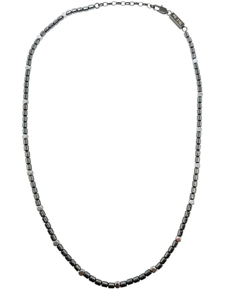 Grounded Hematite Necklace image 1