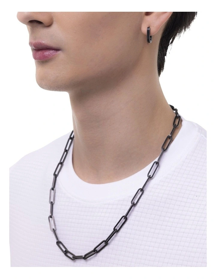 Bold Chain in Black image 2