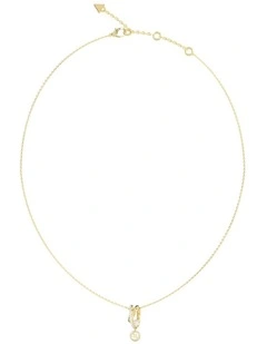 Tiny Pearly Necklace in Gold