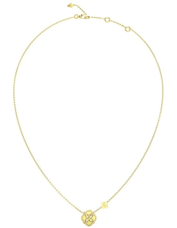 Wild Flower Necklace in Gold image 1