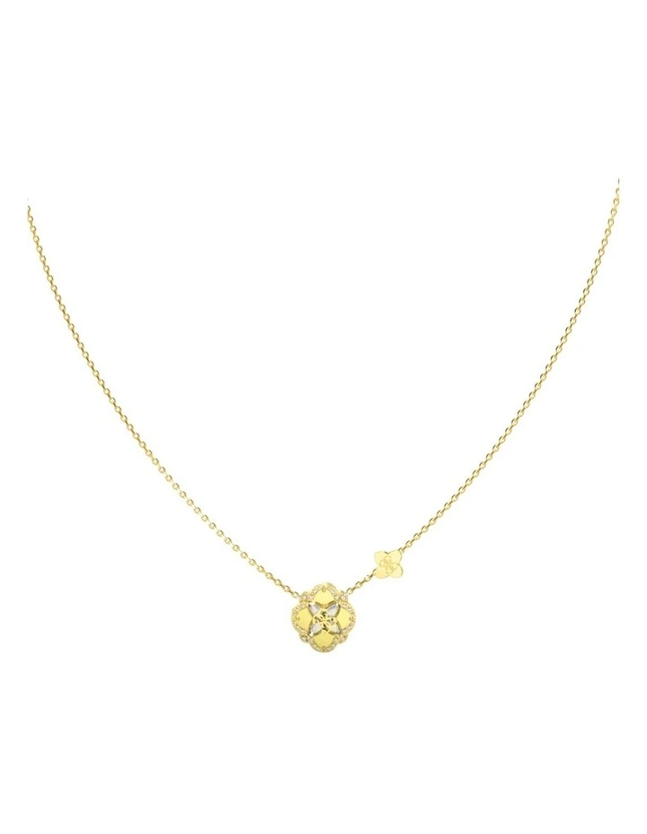 Wild Flower Necklace in Gold image 2