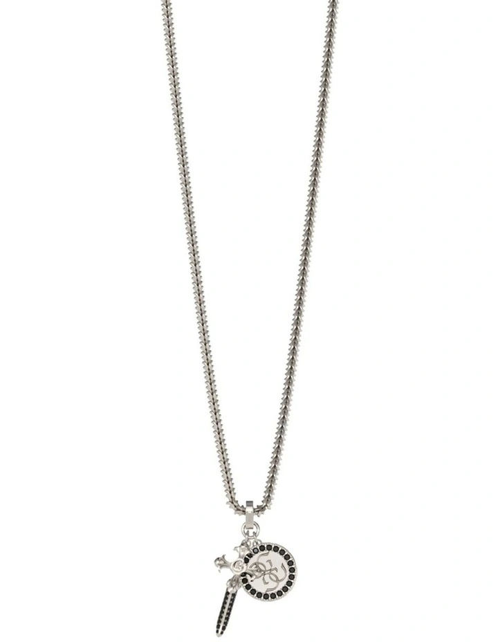 Rebel Knight Necklace in SIlver image 2