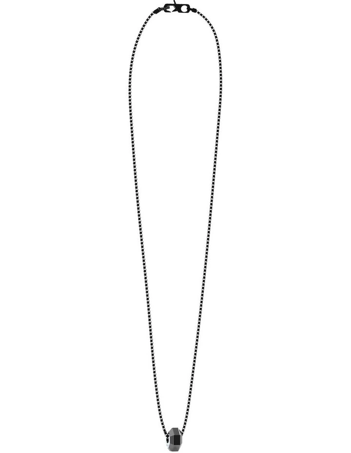 Ip Exagon Necklace  in Black image 1