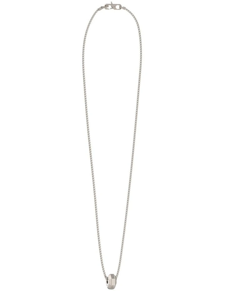 Exagon Necklace in Silver image 1